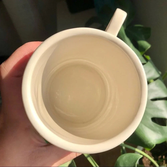 ANTHROPOLOGY Monogram Mug "O" - Picture 2 of 3